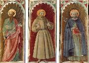 UCCELLO, Paolo Sts Paul, Francis and Jerome painting